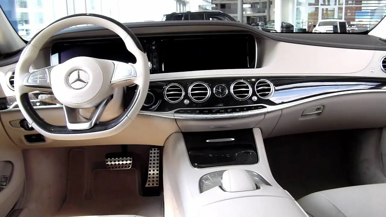 business class luxury limo interior